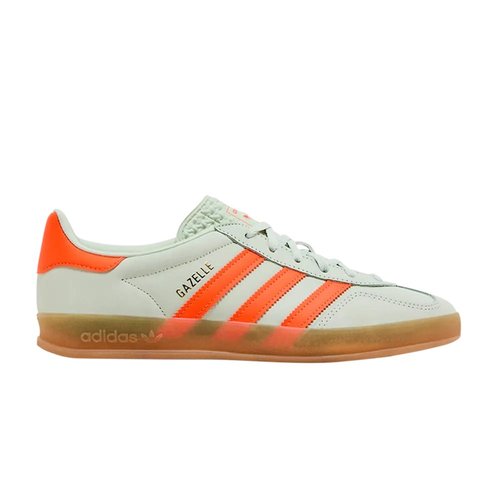 adidas gazelle silver green womens Adidas Originals main image 1