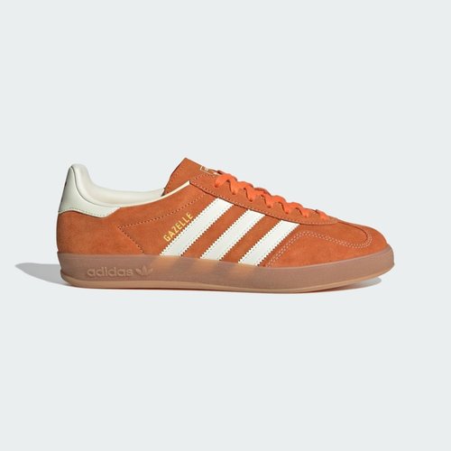 adidas Gazelle Indoor - Orange/Off White/Gold Metallic - JQ8392