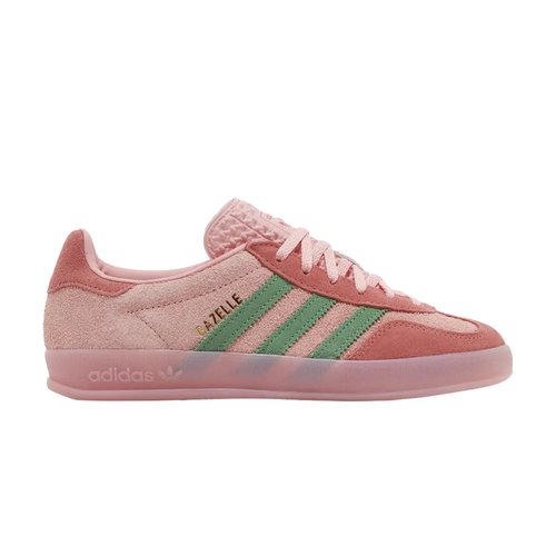 adidas Gazelle Indoor 'Pink Spark Preloved Green' - IG6782 | Solesense