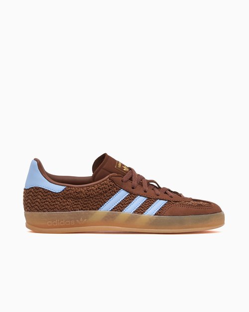adidas Gazelle Indoor - Preloved Brown/Clear Sky/Gum - JS1417