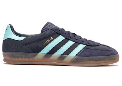 adidas gazelle silver green womens Adidas Mens Gazelle Indoor Shoes 'Blue Dawn' – Extra Butter