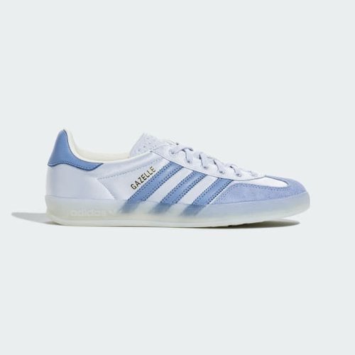 adidas Gazelle Indoor Sneakers Halo Blue/Ambient Sky/Gum - JI2711