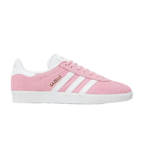 adidas Gazelle - Cloud White/Pink Glow/Gold Metallic - HQ4412