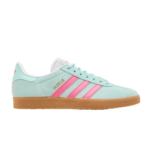 adidas Gazelle - Semi Flash Aqua/Lucid Pink/Off White - JI1375