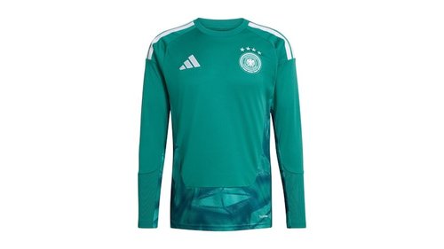 adidas Germany 26 Home Goalkeeper Long-Sleeve Jersey - Active Green - JM3716