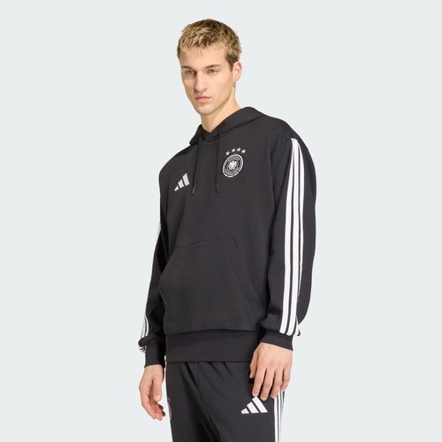 adidas Germany DNA Fleece Hoodie - Black - JZ9347