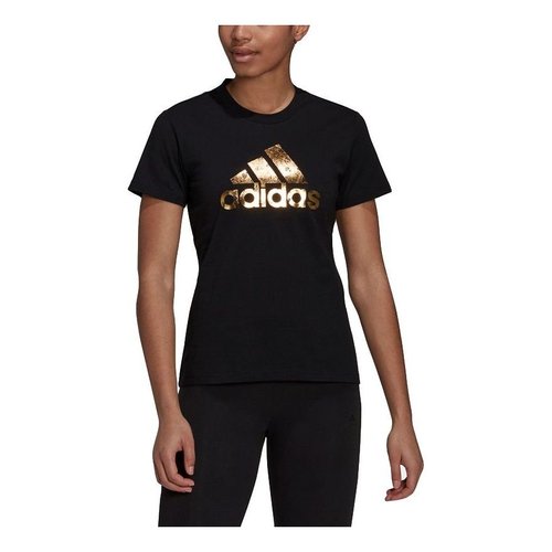 adidas Gfx Tee Ss2 Leisure Sports Short Sleeve - Black - HB7127