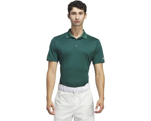 Core adidas Performance Primegreen Polo Shirt - Collegiate Green - IU4444