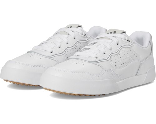 adidas Retrocross 25 Spikeless Golf | Size 8 - Cloud White/Grey Six/Gum - IH3398