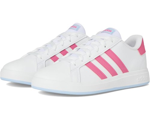 adidas Grand Court Lifestyle White - Cloud White/Pulse Magenta/Glow Blue - JI0971