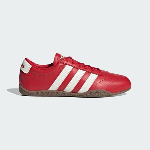 adidas Grand Court Lo | Red | Size 5.5 - Better Scarlet/Off White/Gum - JQ9691
