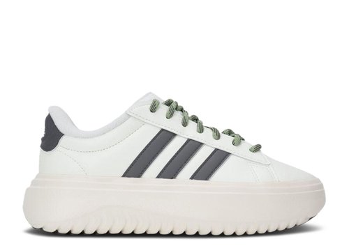 adidas Grand Court Platform - Ivory/Black - IH2427