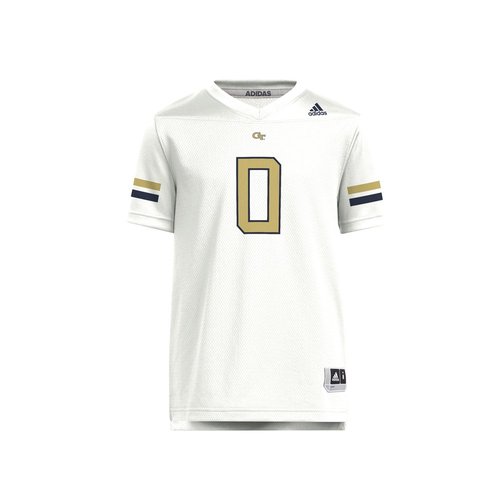 adidas Graphic C/O Crew Neck Short Sleeve Football Jersey - Off White - HT6612