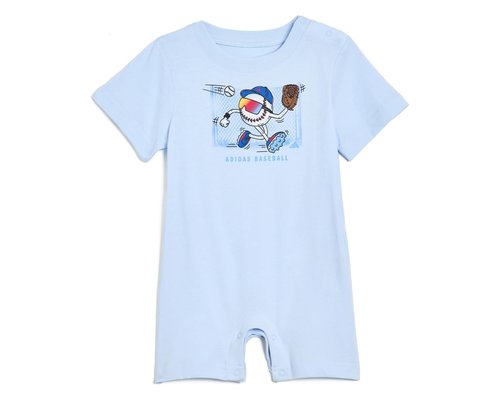 adidas Graphic Shortie Rompers Sets - Crystal Sky - AM11034