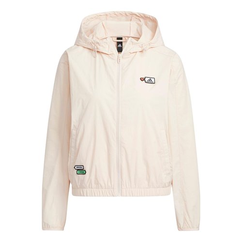 adidas Graphic Woven Jacket - White - HY2863