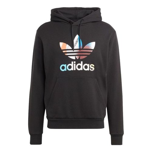 adidas Graphics off the Grid Hoodie - Black/Multi-Color - IC5731