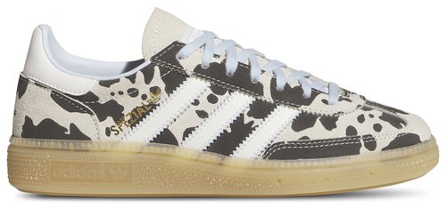 adidas Handball Spezial Cow Print Black - Core Black/Off White/Crystal Sky Blue - KJ0087