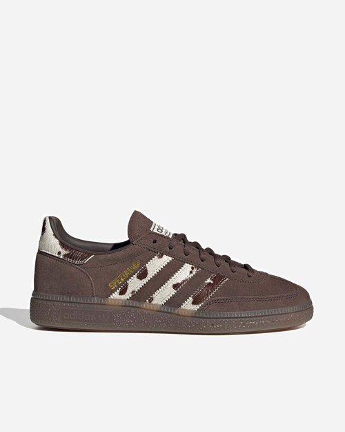 adidas Handball Spezial Cow Stripes - Brown/Crew White/Gum 5 - KJ7422