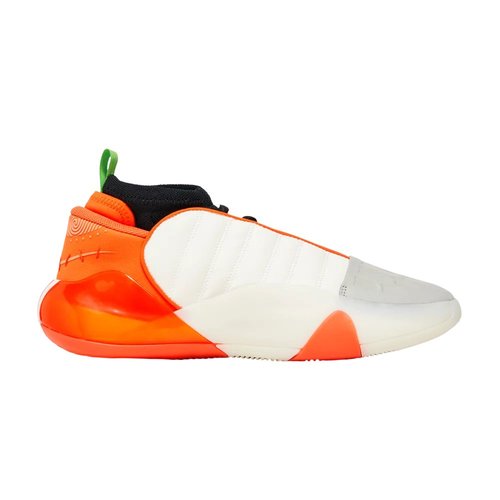 adidas Harden Vol. 7 - Cloud White/Core Black/Collegiate Orange - IG1623
