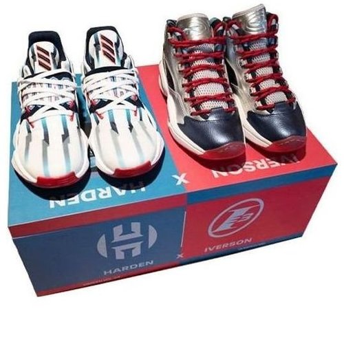 adidas Harden x Reebok Iverson - White/Blue/Red - FY0842RBK