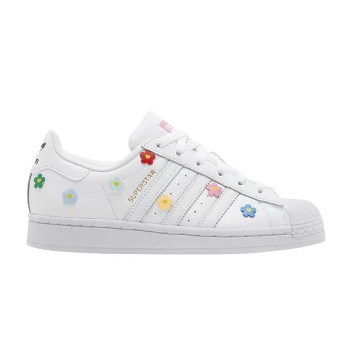 adidas Hello Kitty x Superstar ' White Size 4.5 'Colorful Florals