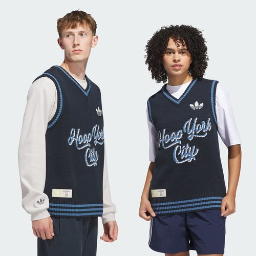 adidas Hoop York City Sweater Vest Jersey - Aurora Ink - JY4740