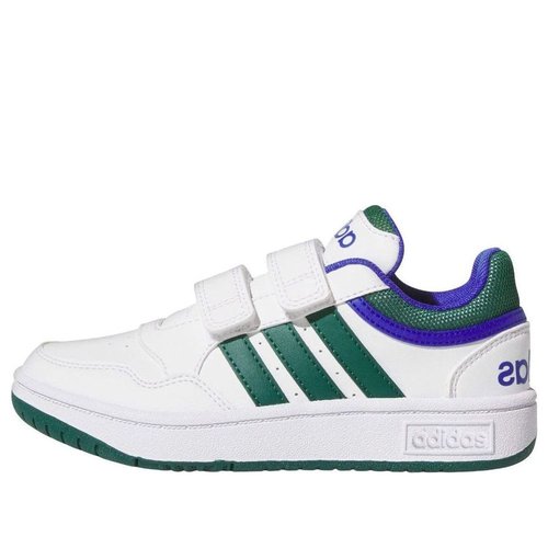 adidas Hoops Lifestyle - White/Green/Purple - IH7896