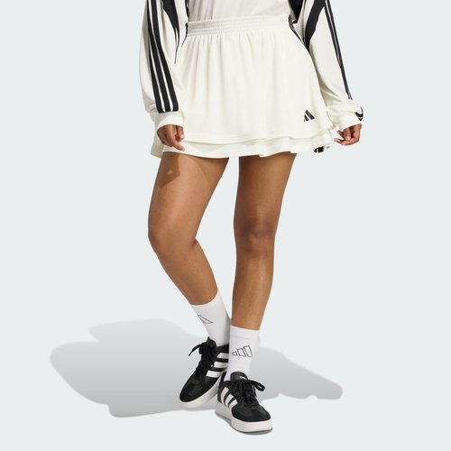 adidas House Of Tiro Skirt - Off White/Black - JY7634