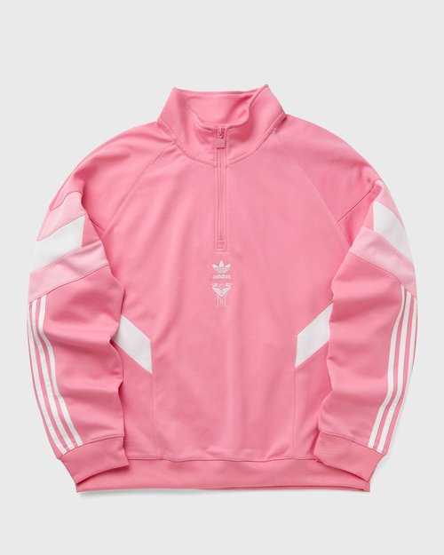 adidas Inter Miami CF Originals Half-Zip Crew Sweatshirt - Easy Pink - JI6907