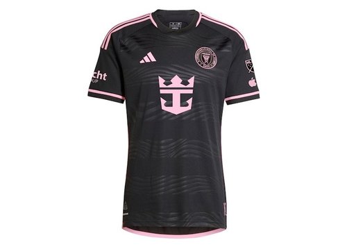 adidas Inter Miami CF Lionel Messi 2024 La Noche Authentic Player Jersey - Black - 201184603