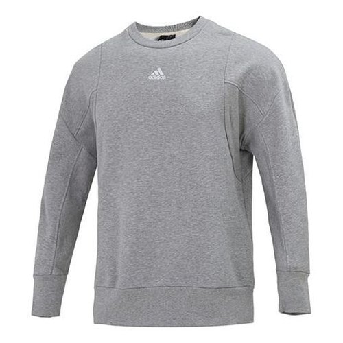 adidas Internal Crew Round Neck Long Sleeves Pullover Gray - HB6560