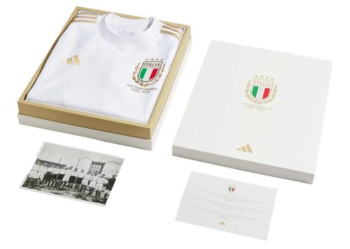 adidas Italy 125th Anniversary Kit - White - IT6302