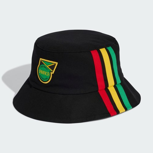 adidas Jamaica 26 Bucket Hat - Black/Bold Gold - KD8447