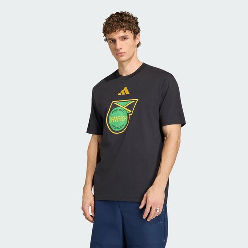 adidas Jamaica x Bob Marley Dna Graphic T-Shirt - Black - JY5219