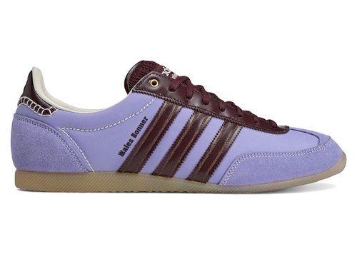 Wales Bonner x adidas Japan - Crew White/Light Purple/Night Red - JR1776