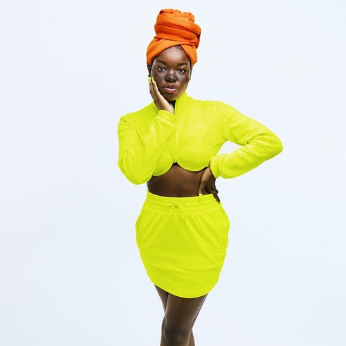 adidas x Jeremy Scott Skirt - Yellow / Multi - H53365