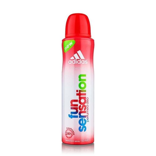 adidas Ladies Fun Sensation Deodorant Spray 5 oz Fragrances 3607347419853 - Pink - 3607347419853OZ