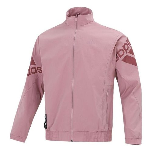 adidas Large Logo Sports Training Jacket Pink - HE7459