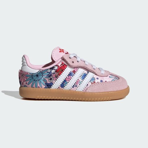adidas Liberty London Samba OG Comfort Closure Elastic Lace - Clear Pink/Cloud White/Gum - JQ2006
