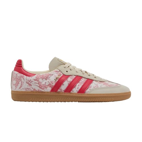 Liberty London x adidas Samba OG - Cloud White/Cream White/Better Scarlet - JR8841