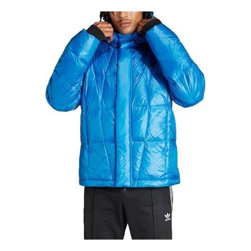 adidas Lightweight Down Puffer Jacket - Blue - IR7130