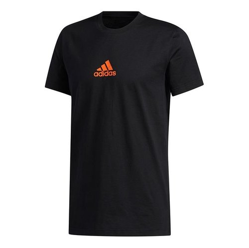 adidas LIL Stripe Team Basketball Sports Short Sleeve - Black - GL5591