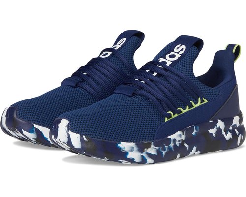 adidas Lite Racer Adapt 7.0 K - Dark Blue/Cloud White/Pulse Lime - JS4347
