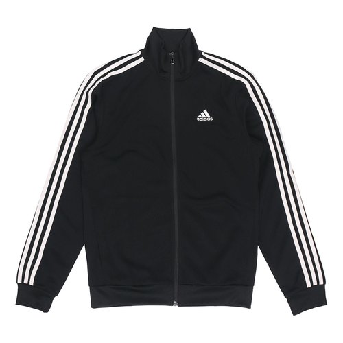 adidas Logo Alphabet Printing Side Stripe Jacket - Black - GN0749