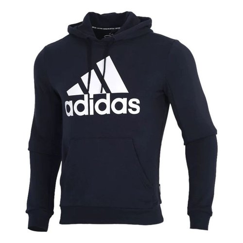 adidas logo Printing Sports Pullover Navy - Blue - GC7342
