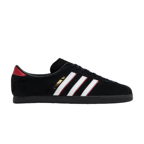 adidas London 96 | Size 9.5 - Core Black/Cloud White/Better Scarlet - IH4773