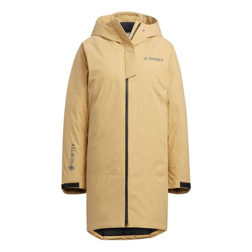 adidas Long Down Jacket - Yellow - HN2002