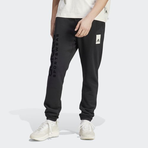 adidas Lounge Fleece Pants - Black - IA9367