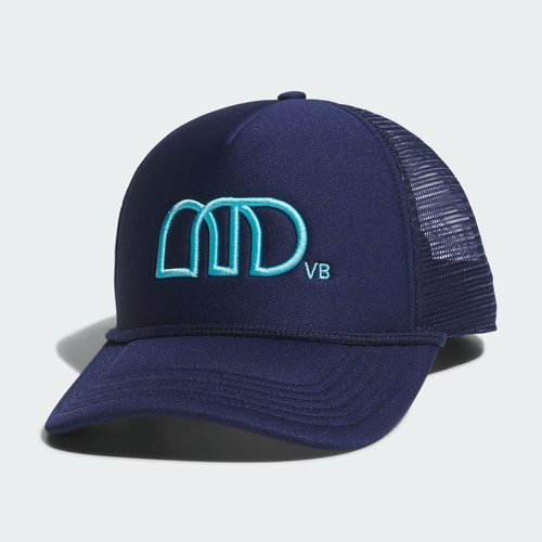 adidas LOVB Madison Trucker Hat - Collegiate Navy/Aqua - JL4032