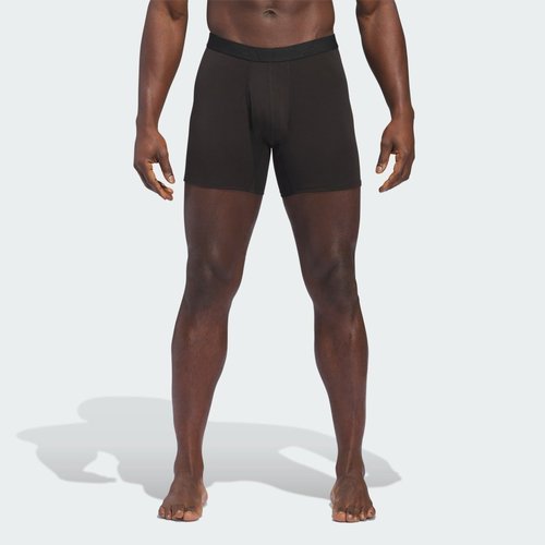 adidas Luxe Comfort 3-Pack Boxer Briefs - Black/Black Heather/Black - JJ7443